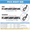 thumbnail image 4 of Dog Leash with Comfortable Padded Handle and Highly Reflective Threads Dog Leashes for Medium and Large Dogs -Black, 4 of 7