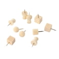 thumbnail image 2 of Wooden Push Pin, 30 Pieces Widely Used Sturdy Durable Wood Pushpins  For Map For Photo For Corkboard, 2 of 8