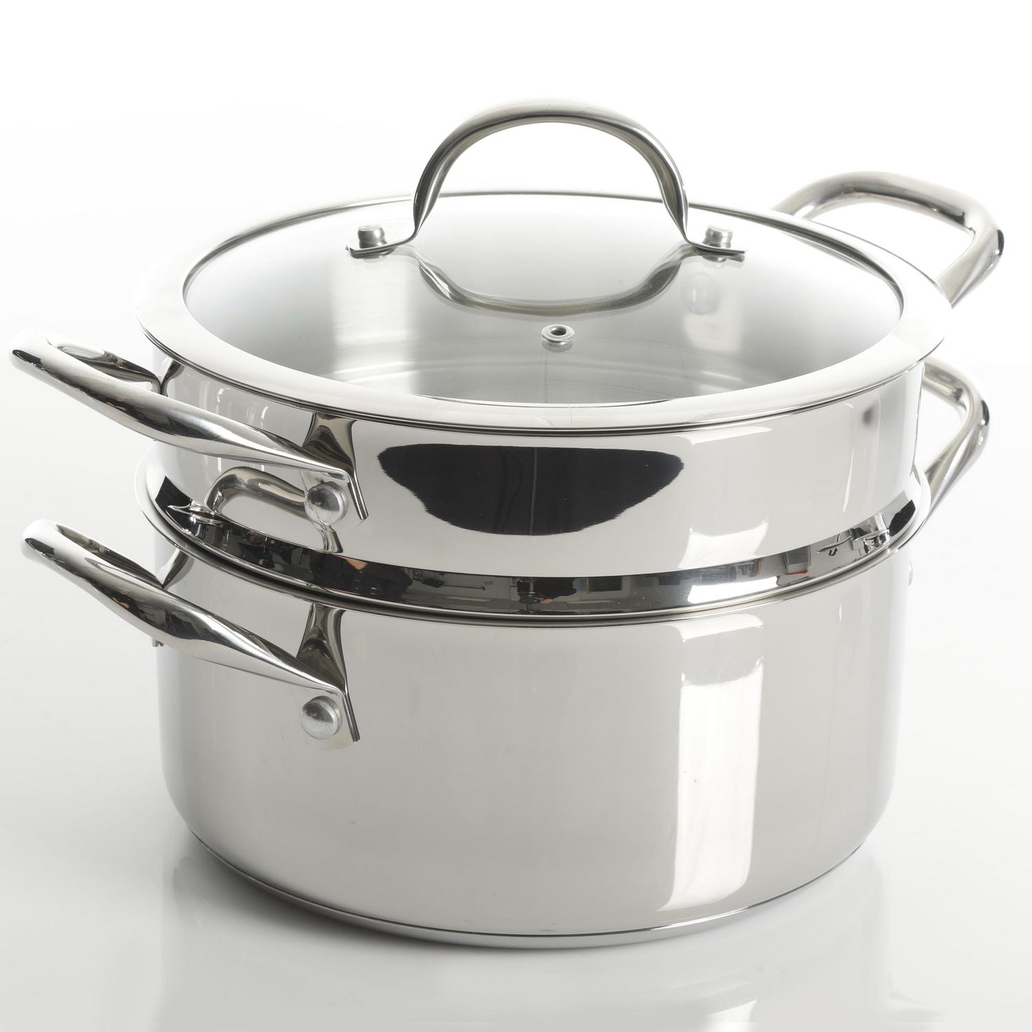 Kenmore Devon Batterie de cuisine en acier inoxydable 10 pièces