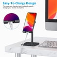 thumbnail image 3 of WINGOMART Cell Phone Stand, Universal Phone Holder Adjustable Phone Stand, Compatible with All Mobile Phones, 3 of 6