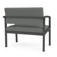 thumbnail image 5 of Lenox Steel Reception Waiting Bariatric Chair / Charcoal Steel / Light Gray, 5 of 5