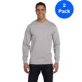thumbnail image 1 of Hanes T-Shirt à Manches Longues pour Hommes Beefy-T - 5186 (Lot de 2), 1 of 1