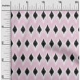 thumbnail image 1 of oneOone Georgette Viscose Fabric Geometric Ikat Printed Craft Fabric BTY 42 Inch Wide, 1 of 4