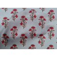 thumbnail image 4 of oneOone Cotton Cambric Fabric Leaves & Floral Block Decor Fabric Printed BTY 56 Inch Wide, 4 of 4