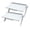 White WH, variant on Iumwxz Punch- Computer Rack Plastic TV Set-top Box Screen Bracket Router Storage Rack home tool White Plastic Deals on sports & rec