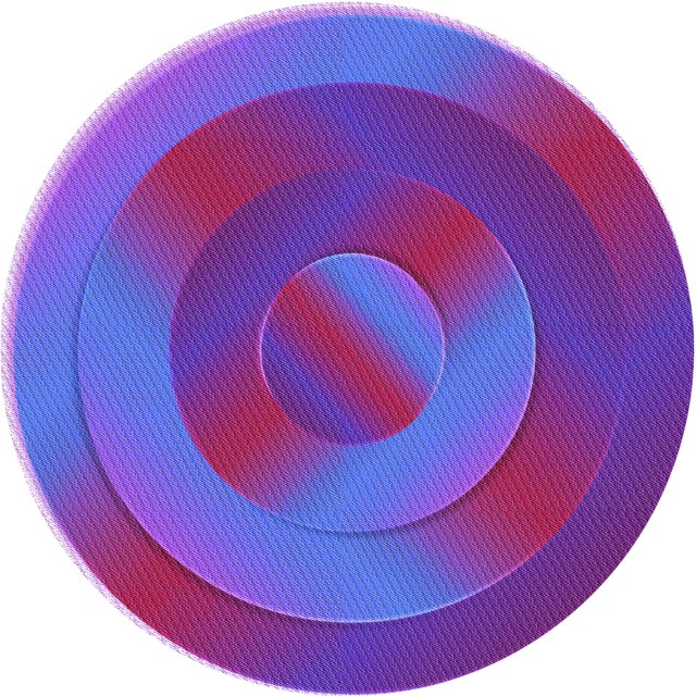 Ahgly Company Tapis Rond Lavable en Machine Intérieur Transitionnel Mimosa Violet, 5 Pieds Rond