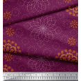 thumbnail image 3 of Soimoi Modal Satin Fabric Mandala Decorative Fabric Prints by Yard 42 Inch Wide, 3 of 3