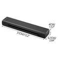 thumbnail image 3 of Black Wireless Portable Printer Black Supports A4 Inkless Mobile Ios Android Laptop Portable Printers #8dXU0, 3 of 5
