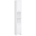 thumbnail image 1 of HOMCOM Armoire de Rangement Mince pour Salle de Bain avec 2 Portes et Tablette Ajustable, 1 of 10