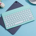 thumbnail image 2 of Clavier de Machine à Écrire Sans Fil Portable Bluetooth Couleur Clavier d'Ordinateur, Mini Machine à Écrire Rétro Sans Fil Compacte au Design Flexible Clavier, Design Compact Ultra-Mince, 2 of 3