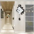 thumbnail image 2 of Hanging Clock, Wall Clock, Nordic Style Wall Mounted Clock Wrought Iron For Home Office, 2 of 8