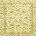 thumbnail image 1 of Ahgly Company Tapis d'Intérieur Carrés Abstraits Dorés Abstraits pour Aire, 5 Pieds Carré, 1 of 6