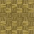 thumbnail image 1 of Ahgly Tapis d'Intérieur Lavable en Machine Carré Transitionnel Brun Bronze Foncé, 4 Pieds Carré, 1 of 7