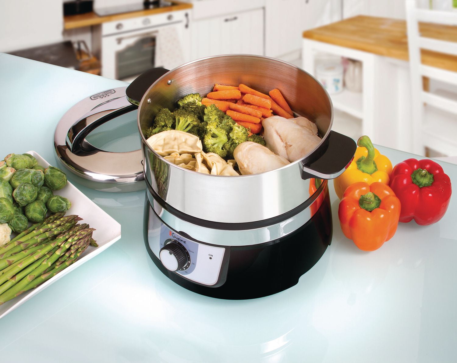 Cuiseur à vapeur électrique - 5L, FS3200, d'Euro Cuisine