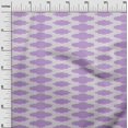 thumbnail image 2 of oneOone Georgette Viscose Fabric Plus Sign Kasuri Print Sewing Fabric BTY 42 Inch Wide, 2 of 4