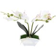 thumbnail image 2 of Miangastore Mini Orchid Table Plant Ornament Artificial Potted Plant For Bathroom Kitchen, 2 of 8