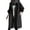 Black, variant on 2025 Loose Comfortable Hooded Coat Ski Jacket Women Plus Size Outwear Womens Elegant Windbreaker Rain Coats Plus Size Wild Winter Women's Coat