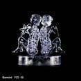 thumbnail image 2 of Fridja Casse-Tête en Cristal 3D Scie Gigogne Clair Douze 12 Constellations Astrologie Flash Lumière DEL, 2 of 3