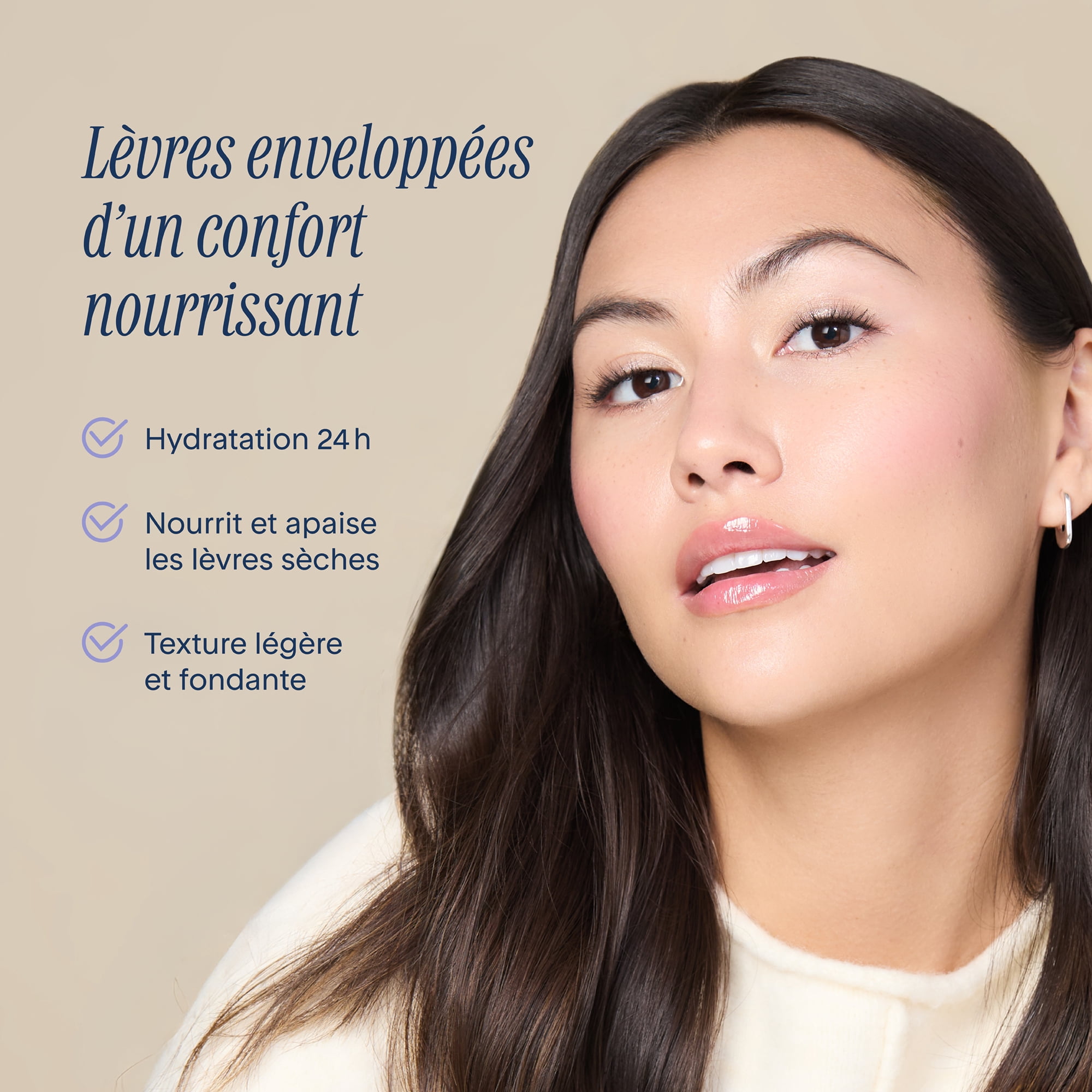Marcelle Lip Loving Baume à lèvres nourrissant Transparent authentique