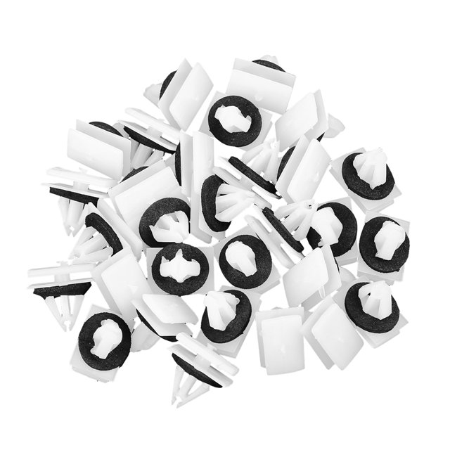 30pcs Plastic Rivet Fastener Clip for Ford Edge Escape F-150 for Mustang for Lincoln W716352S300