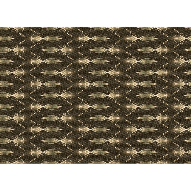 Ahgly Company Tapis d'Intérieur Rectangulaires Transitionnels Bruns Lavables en Machine, 8' x 12'