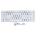 thumbnail image 2 of Clavier Mécanique Filaire 68 Touches Rétroéclairage RGB Interrupteur Bleu 60 % Compact Ergonomique pour Gamers PC Ordinateur Portable, 2 of 7
