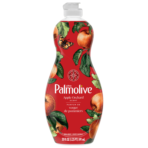 Palmolive Ultra Strength Liquid Dish Soap, Apple Orchard Scent, 591 mL