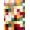 26. Color Grid, variant on iPad 9.7 Inch 2013 Air 1 2014 Air 2 2017 5 2018 6 Gen [ 5th 6th Air 1st 2nd ] A1893 A1822 A1566 A1474 MD785LL/B MD788LL/B MD786LL/B MD789LL/B Dual Angle Stand Honeycomb Clear Back Cover - Red