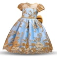 thumbnail image 2 of Robe de Fête pour Filles Robe de Concours Anniversaire Mariage Fête Robe pour Occasion Spéciale, 2 of 6