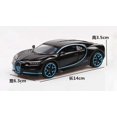 thumbnail image 4 of Modèle de Voiture de Sport en Alliage à Rétrofriction Bugatti Chiron 1/32 Jouet Moulé sous Pression Simulation Son Lumière Super Véhicule de Course Jouets Bleu, 4 of 6