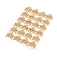 thumbnail image 1 of ZheElen 24piece Easy To Remove Vintage Corner Kraft Stickers Durability Wide Application yellow, 1 of 6