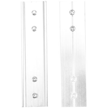 MIANGASTORE 2 Pcs Connecteurs de Rail de Plafond Connecteur de Rail de Rideau Joints de Rail de Rideau Électriques