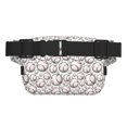 thumbnail image 3 of Xecao Sac de Taille Double Couche Baseball Mignon pour Voyages Cyclisme Activités Extérieures avec Sangle Réglable et Poches Zippées, 3 of 9