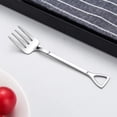 thumbnail image 2 of Stainless Steel Forks Premium Stainless Steel Shovel Fork Easy to Clean Fine High Quality Elegance, 2 of 7