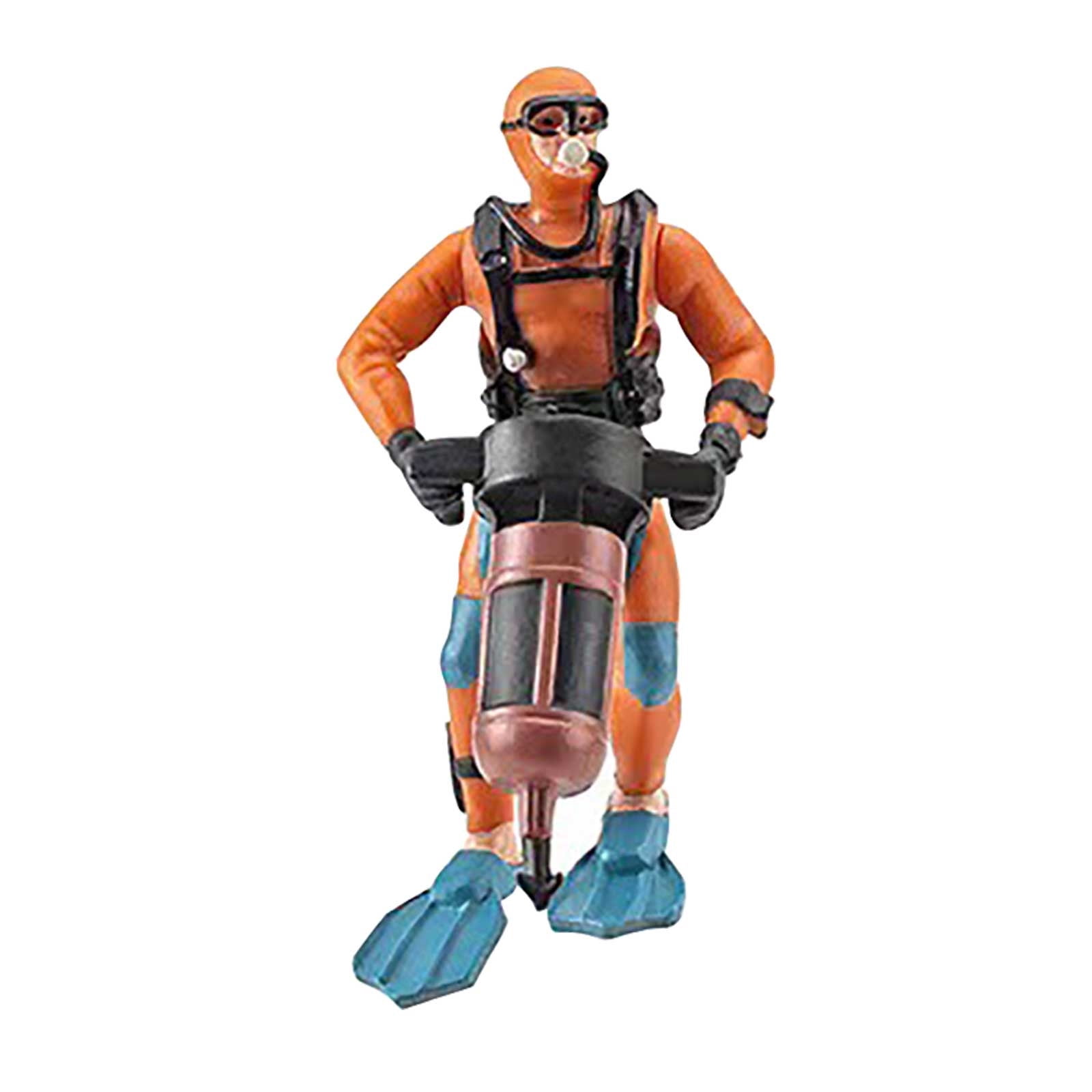 mtvxesu Fish Tank Decor Diver Fish Tank Decoration Aquarium Accessories Lovely Mini Diver Aquarium Fish Tank Ornament Sale