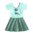 thumbnail image 1 of Hiiyo Maillot de Bain une-Pièce pour Grande Fille Robe de Bain avec Short Intégré Maillot de Bain Tenue de Bain, 1 of 8