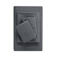 thumbnail image 1 of Mainstays Washed Ultra Soft Microfiber Bed Sheet Set, Queen, Soothing Grey, 4 Piece, 1 of 11