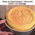 thumbnail image 3 of Cheese Cake Mold  Pan Aluminium Alloy Reusable Removable Bottom Non-stick Mousse Baking Mould, 3 of 10