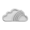 thumbnail image 2 of Merkury Innovations 15" Rainbow Cloud LED Neon Wall Sign, 2 of 5
