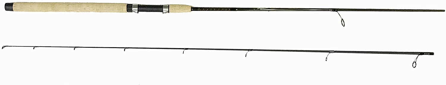 KUFA Sports IM8 Graphite 2-pieces Salmon Steelhead Chinook Chum Coho Pink Sockeye humpy Spinning fishing Rods (8'6 to 10') (9' Medium)
