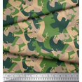 thumbnail image 3 of Soimoi Poly Georgette Fabric Animals & Texture Decor Fabric Printed Yard 52 Inch Wide, 3 of 3