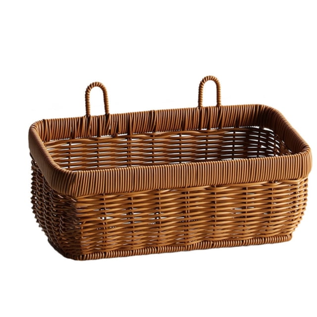 Hinati Clearance Sale Promotion Woven Storage Basket Wall Hanging Vegetable Organizer Kitchen Storage Box Airtight Food Storage Jars for Kitchen Pantry Organization and Storage