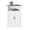 White, variant on Semiocthome Bathroom Floor Storage Cabinet, Farmhouse Bathroom Cabinet , Adjustable Shelf, Barn Doors, White