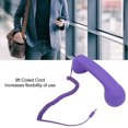 thumbnail image 4 of Cell Phone Handset Wired Cell Phone Receiver Volume Control Telephone Handset Works with All Smartphones and Computers with a 3.5mm Headphone Jack, 9ft Coiled Cord, 4 of 7