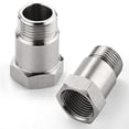 thumbnail image 4 of 2 Pcs M18x1.5 Stainless Steel Thread Adapter,oxygen Sensor Adapter Oxygen O2 Sensor, 4 of 5