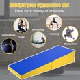 thumbnail image 2 of Costway Folding Incline Mat Slope Cheese Gym Exercise Aerobics Tumbling Wedge, 2 of 10
