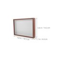 thumbnail image 2 of BRIGHTFUFU Floating Picture Frames for Tabletop Display Wood Simple Design 1 Piece, 2 of 8