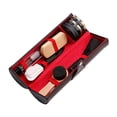 thumbnail image 2 of Milaget Shoe Care Kit Buffing Cloth Storage Case for Men Women Travel Shoe Shine Kit 10PCS, 2 of 9