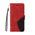 thumbnail image 3 of Étui Compatible Motorola Edge X30, Étui Portefeuille en Cuir avec Support, Vue, Fermoir Magnétique, Étui Folio à Rabat pour Téléphone - Rouge, 3 of 5