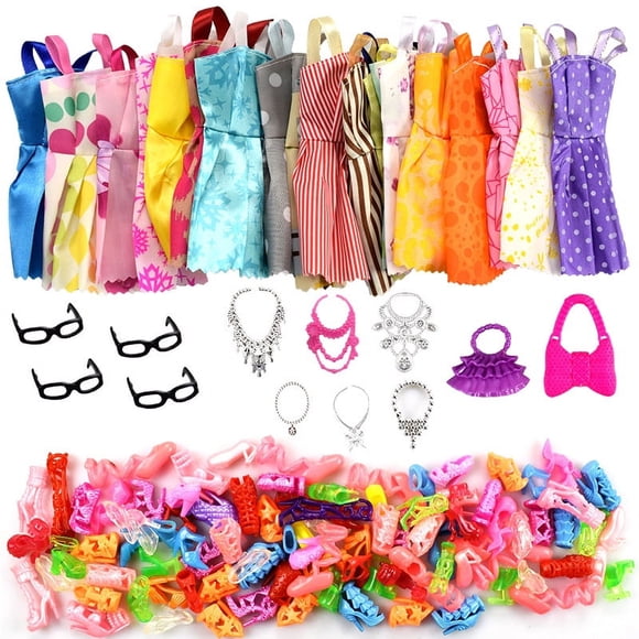 32pcs/set Barbie Universal Gift Set, Accessories, Toys For Girls_Special Gift